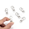 Tarnish Resistant Polished 316 Surgical Stainless Steel Large Lobster Claw Swivel Clasps STAS-R072-27-6