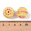 Resin Rhinestone Beads RESI-TAC0004-28F-3