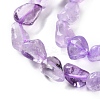 Natural Amethyst(Dyed & Heated) Beads Strands X-G-P497-01C-47-4