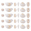 DIY Natural Shell Jewelry Making Finding Kits DIY-BT0001-37-3