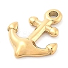 Ion Plating(IP) 304 Stainless Steel Charms STAS-P379-10G-2