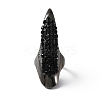 Alloy Women Finger Nail Rings MRMJ-WH0077-028B-B-1