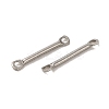 Non-Tarnish 304 Stainless Steel Connector Charms STAS-Q323-06B-P-2