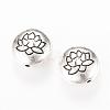 Tibetan Style Alloy Beads TIBEB-Q067-08AS-RS-1