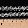 Transparent Glass Beads EGLA-A035-T10mm-D19-5