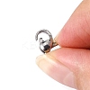 Tarnish Resistant 304 Stainless Steel Lobster Claw Clasps X-STAS-M262-01-11mm-2