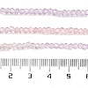 Transparent Painted Glass Beads Strands DGLA-A034-T1mm-A05-3