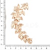 Alloy with Iron Alligator Hair Clips Finding AL-CBA8479-05KCG-3