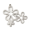 201 Stainless Steel Pendants STAS-R133-01P-03-1