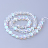 Synthetic Moonstone Beads Strands X-G-R375-12mm-A13-2
