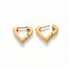 PVD Vacuum Plating 304 Stainless Steel Huggie Hoop Earrings STAS-S103-20G-2