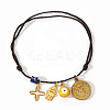 304 Stainless Steel & Resin Charm Bracelets XX1632-3-1
