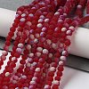 Transparent Glass Beads Strands X1-EGLA-A034-T4mm-MB07-2