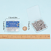 56pcs 7 style Tibetan Style Alloy Turtle/Tortoise Links Connectors & Pendants TIBEP-SC0001-99-7