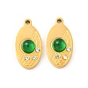 Ion Plating(IP) 304 Stainless Steel Pendants STAS-S135-18G-1