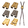 6Pcs 3 Colors Zinc Alloy Bolo Tie Slider Clasps FIND-PH0023-92A-7