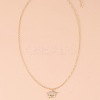 Graduation Theme Alloy Crystal Rhinestone Pendant Necklaces FS-WG07ADB-01-4