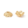 6-Petal Brass Bead Caps LS-KK-A162-03G-4