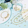 40Pcs 2 Style Brass Charms KK-HY0001-95-5