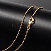 Brass Necklaces MAK-K003-09G-1