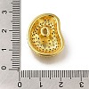Brass with Cubic Zirconia Pendants KK-Q818-02D-G-3
