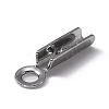 316 Surgical Stainless Steel Folding Crimp Ends FIND-WH0045-45B-3