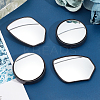 2 Sets 2 Style Glass Rearview Mirror AJEW-CA0001-75-4