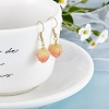 3D Resin Flower Dangle Earrings EJEW-SW00019-05-3
