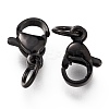 304 Stainless Steel Lobster Claw Clasps Ion Plating(IP) STAS-G240-01B-EB-3