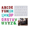 Gothic Style Letter A~Z DIY Silicone Molds LS-DIY-P078-02-1