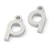 Non-Tarnish 304 Stainless Steel Charms STAS-G244-01R-2