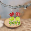Acrylic Dangle Earrings FS-WG0D22D-05-1