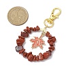 Natural Red Jasper Chip Pendant Decoration KEYC-JKC00976-01-3