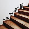 PET Hollow out Drawing Painting Stencils Sets for Kids Teen Boys Girls DIY-WH0172-741-6