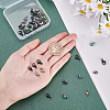 60Pcs 6 Sizes PVD Vacuum Plating 304 Stainless Steel Lobster Claw Clasps STAS-PH0001-43-5