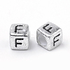 Plated Acrylic Beads PB43C9308-F-2