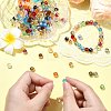200Pcs 13 Colors Transparent Electroplate Glass Beads Strands EGLA-CJ0001-25-4