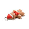 Christmas Opaque Resin Pendants LS-X-RESI-G043-A06-4