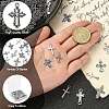 150Pcs 15 Styles Tibetan Style Alloy Pendants TIBEP-CJ0002-22-4
