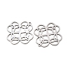 Hollow 201 Stainless Steel Pendants LS-STAS-I364-17P-2
