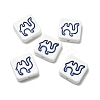 Handmade Porcelain Beads PORC-Z004-02G-1