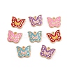 Light Gold Plated Alloy Enamel Pendants FIND-Q100-04KCG-1