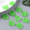 Autumn Theme Transparent Frosted Acrylic Pendants PAF002Y-7-7