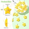 20Pcs Opaque Resin Pendants RESI-YW0005-08-3