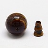 Natural Tiger Eye Buddhist Beads X-G-M011-01C-1