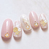 24Pcs 6 Styles Alloy Enamel Cabochons MRMJ-GO0001-06-7