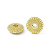 Rack Plating Alloy Beads PALLOY-I216-36LG-1