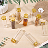 20Pcs Clear Glass Bottles Bead Containers CON-AR0001-16D-4