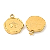 Ion Plating(IP) 304 Stainless Steel Pendants STAS-A099-07G-2