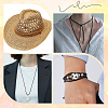Braided Leather Cord with Core WL-CL0001-01D-4